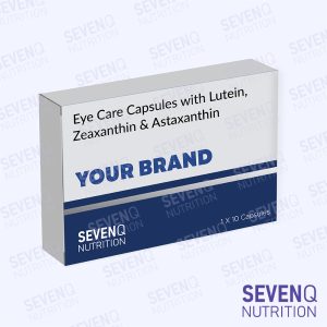 Eye Care Capsules With Lutein, Zeaxanthin & Astaxanthin