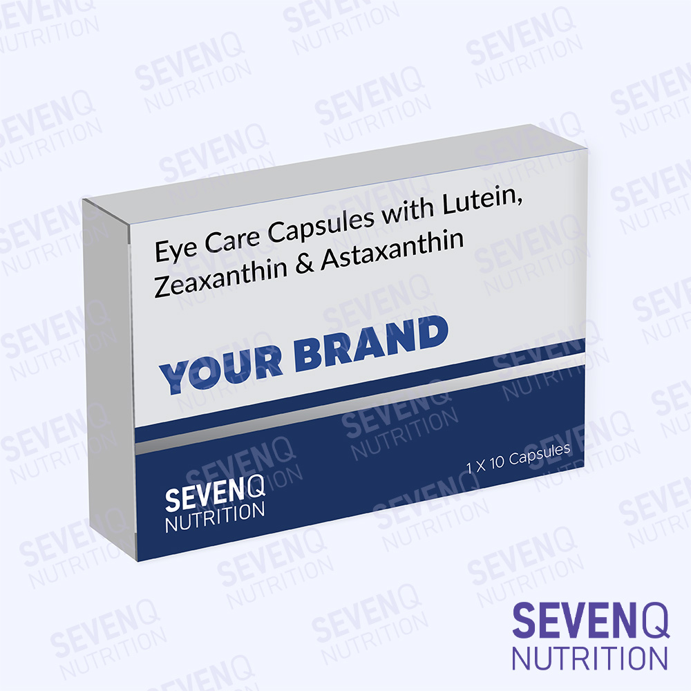 Eye Care Capsules With Lutein, Zeaxanthin & Astaxanthin