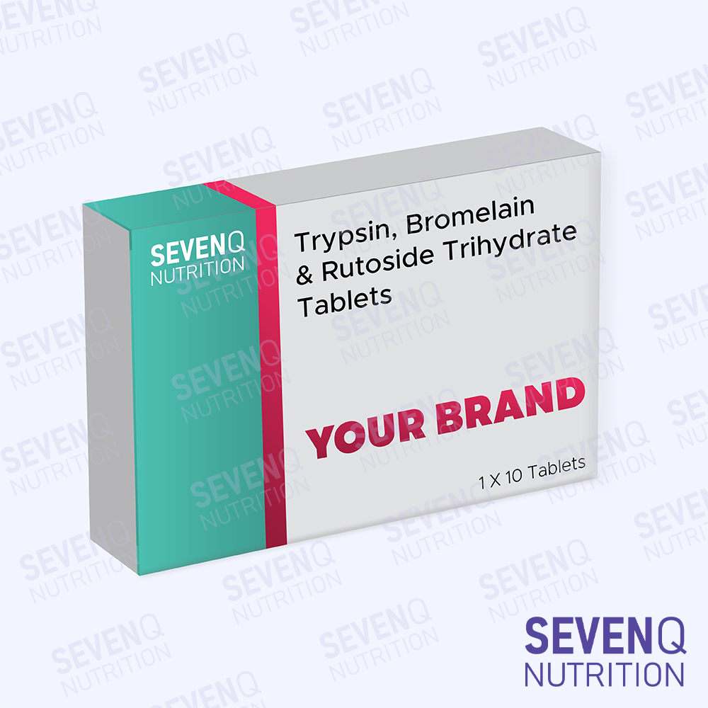 TRYPSIN BROMELAIN & RUTOSIDE TRIHYDRATE TABLETS